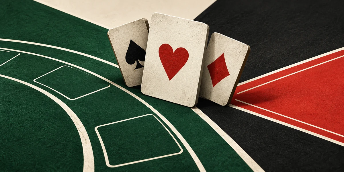 Ilustração do tema: Aposta Lateral 21+3: Poker na Sua Mesa de Blackjack
