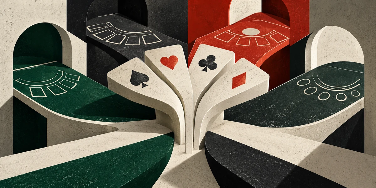 Ilustração do tema: Variantes de Blackjack: Quais Realmente Valem Seu Tempo