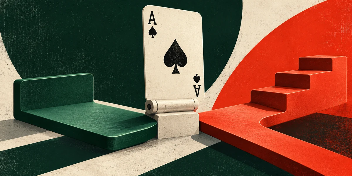 Ilustração do tema: H17 vs S17: O Que Significa a Regra de Soft 17 do Dealer