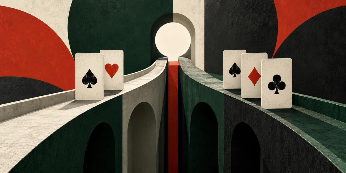 Ilustração do tema: 16 de Três Cartas: Quando a Tabela se Ajusta